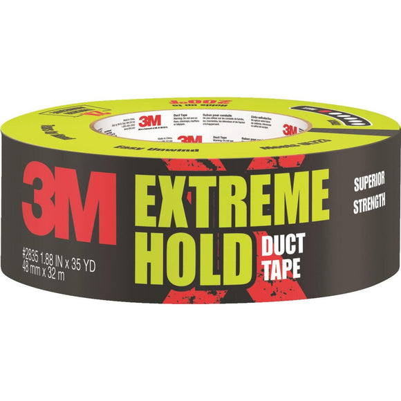 3M 1.88 In. x 35 Yd. Extreme Hold Duct Tape, Black