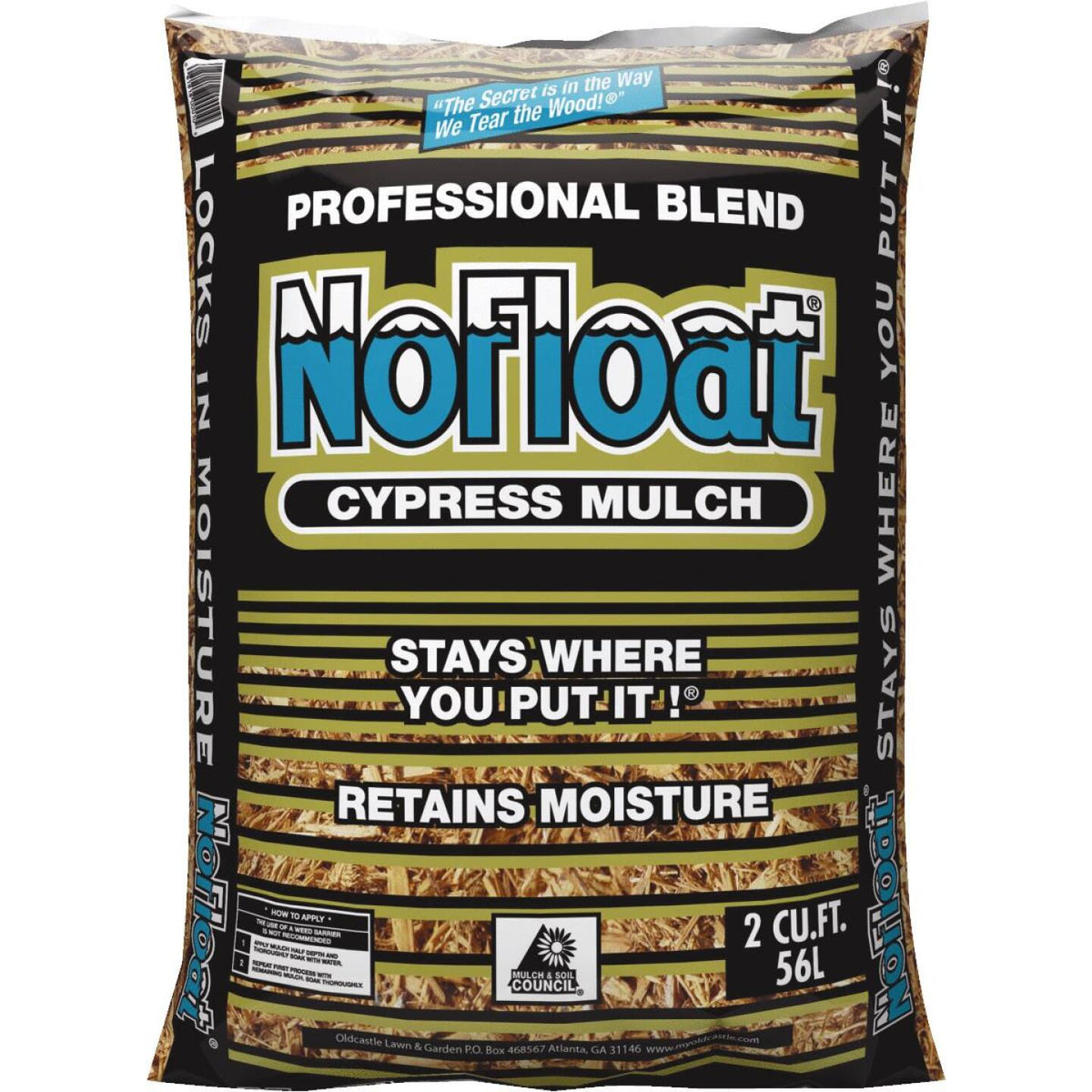 No Float 2 Cu. Ft. Rich Brown Cypress Mulch Sarasota, FL Your Farm & Garden