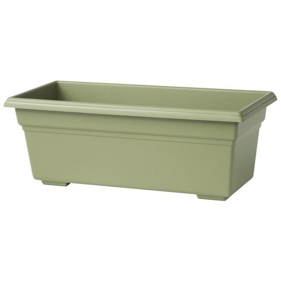 COUNTRYSIDE FLOWERBOX (18 INCH, SAGE)
