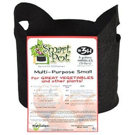 Multi-Purpose Container Grower, Black Fabric, 3-Gallons