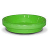 Flower Pot, Bright Green Ceramic, 7.75 x 1.75-In.