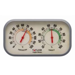 Color Track Hygrometer & Thermometer Combo