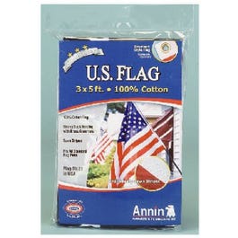 3 x 5-Ft. Cotton Replacement U.S. Flag