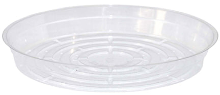 CLEAR VINYL  SAUCER 12 INCH