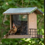 Nature's Way Bird Products Galvanized Weathered Hopper Feeder