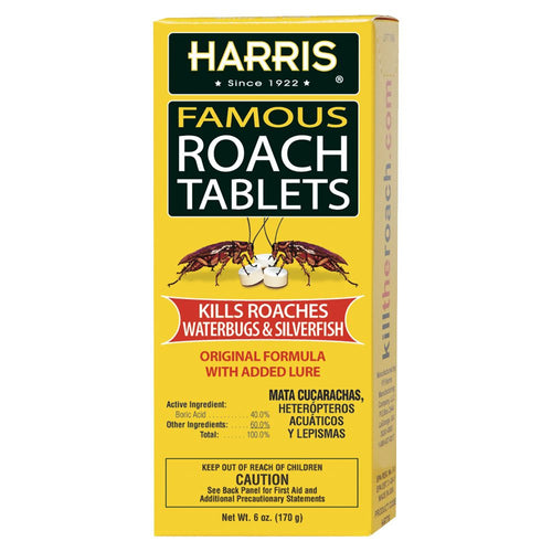 Harris Famous Boric Acid Roach Tablets - Sarasota, FL - Your Farm & Garden