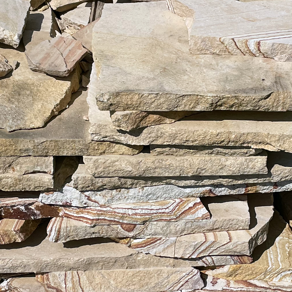 sandstone and flagstone