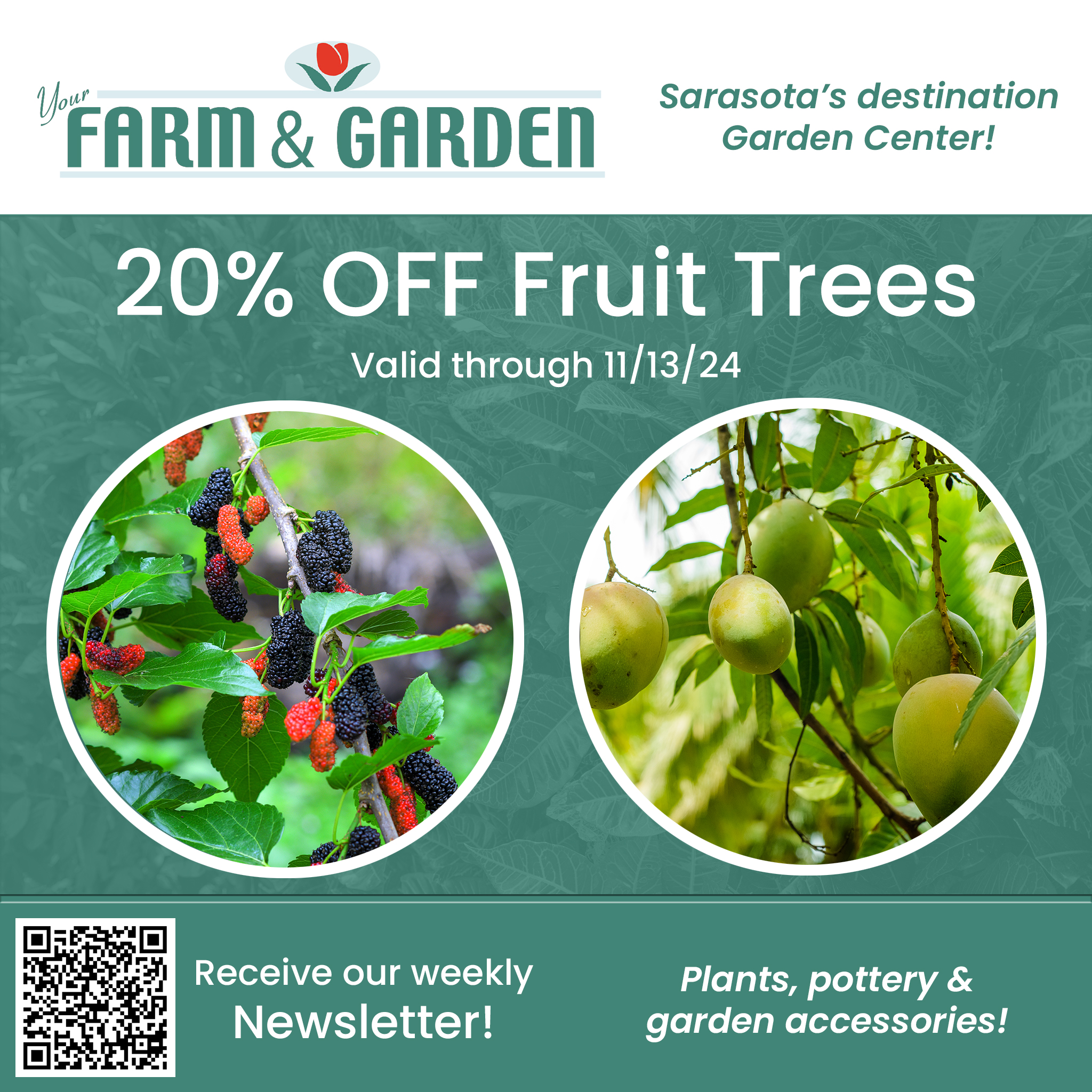 weekly special for your farm and garden