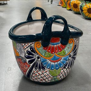 talavera basket at your farm and garden