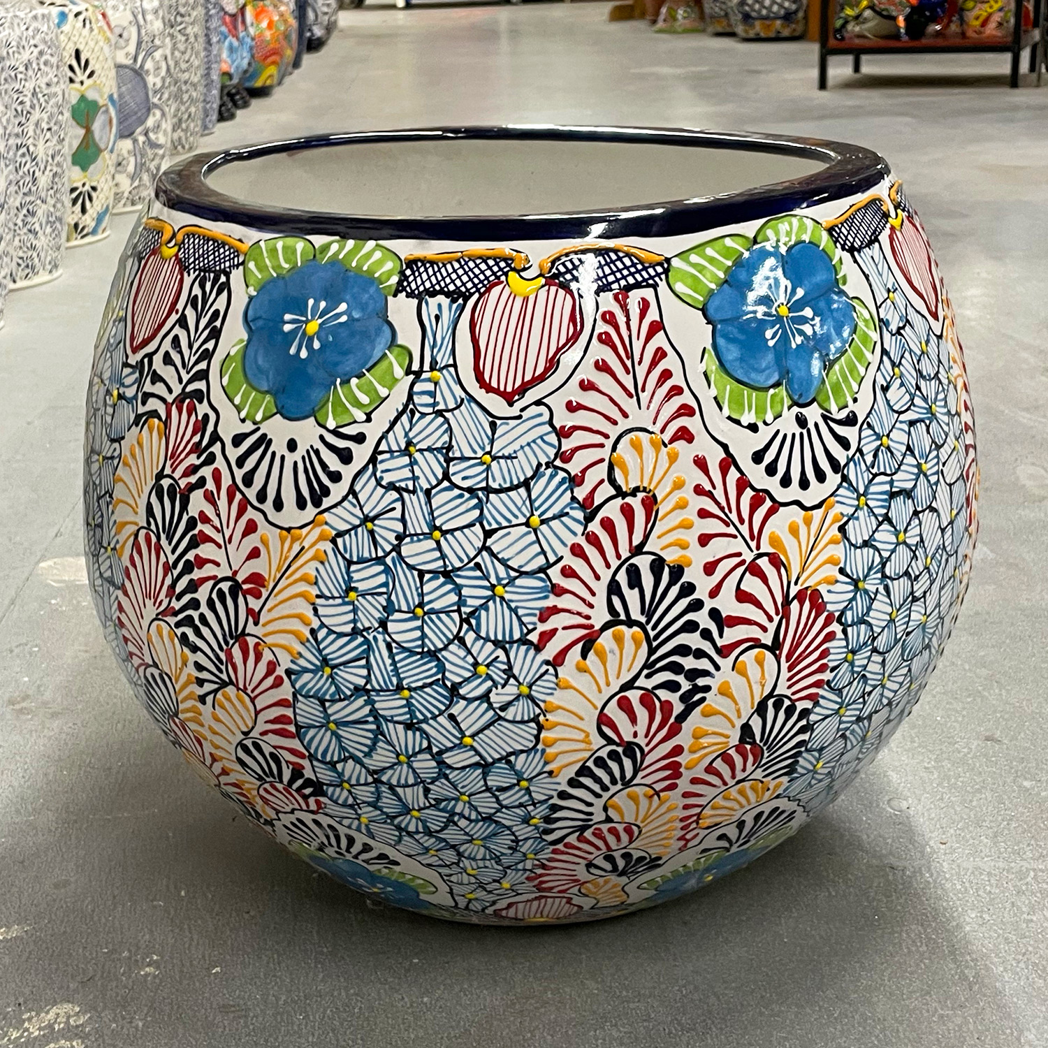 talavera pottery at your farm and garden