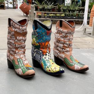 talavera cowboy boots at your farm and garden