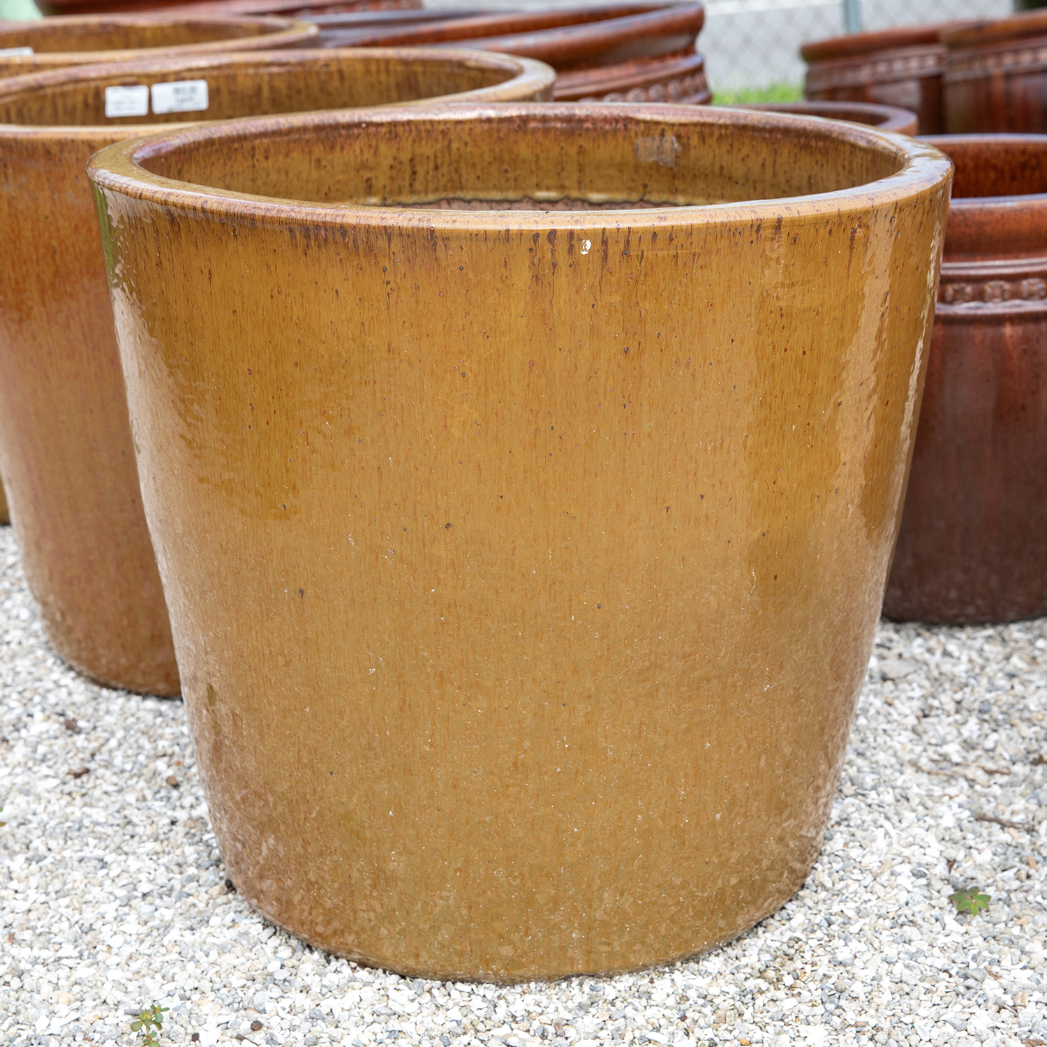 glazed pottery at your farm and garden