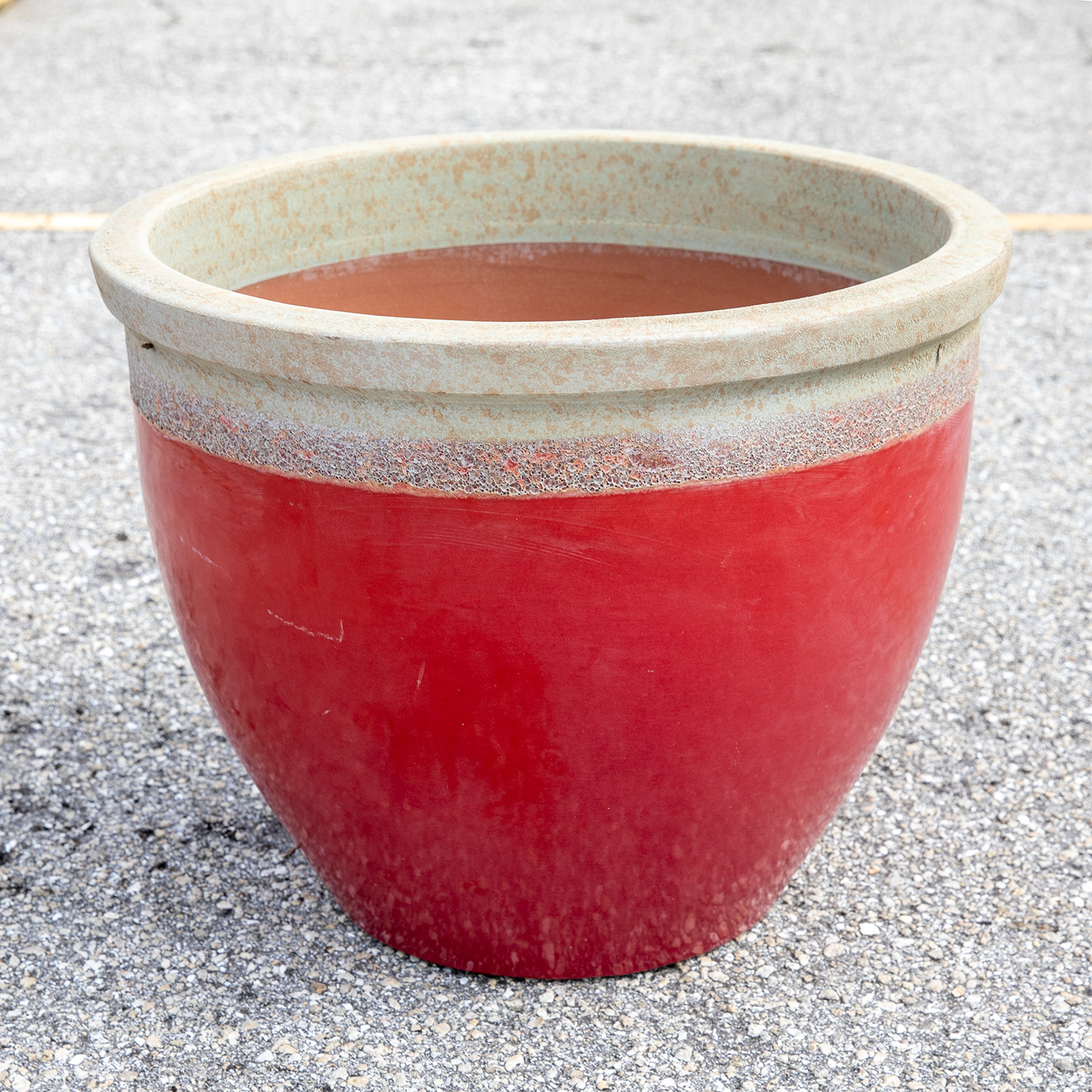 glazed pottery at your farm and garden