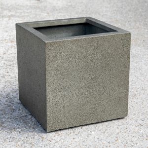 premiostone cube planter at your farm and garden