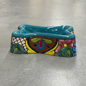 talavera water bowl at your farm and garden